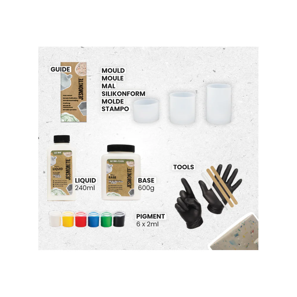 Jesmonite Starter Set: Kerzenhalter - Image 2