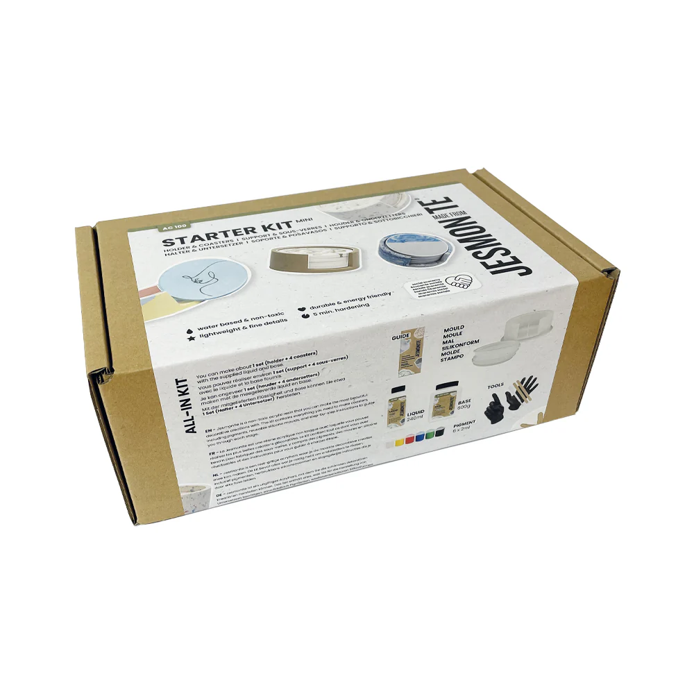 Jesmonite Starter Set: Untersetzer & Halter - Image 3