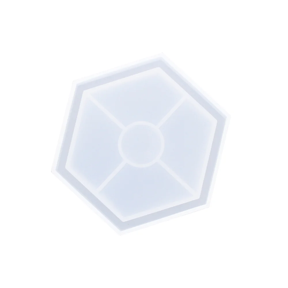 Silikonform: Sechseckiger Untersetzer - Image 3